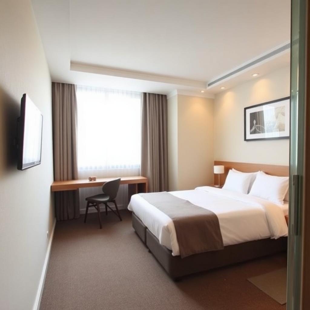 Lodge ensuite bedroom